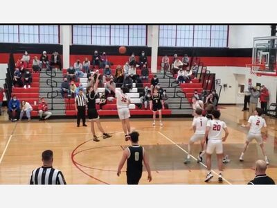 River Dell varsity boys basketball team survives late run from Westwood for 65-63 win