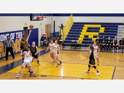 River Dell varsity girls basketball team clinches Big North Patriot Title in win over Ramsey