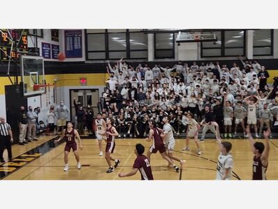 River Dell varsity boys basketball team defeats Wayne Hills in OT thriller in the first round of North 1, Group 3 Tournament