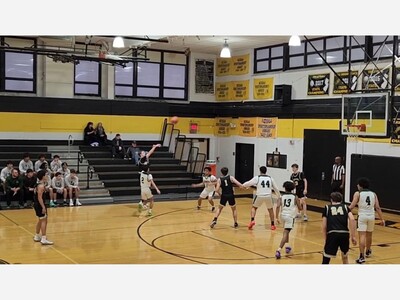 River Dell Varsity Boys Basketball team shoots lights from long range in regular-season finale win over Passaic Valley