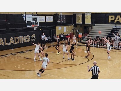 River Dell Varsity Girls Basketball Team gets back on the winning track with a decisive victory over Paramus Catholic