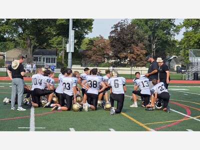 River Dell Golden Hawks Freshman Football Team Cruises Past Paramus