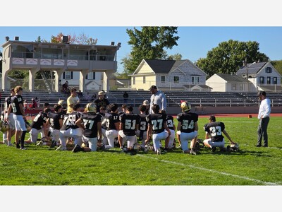 River Dell Golden Hawks Freshman Football Team Records Third Straight Shutout in Win Over Bergenfield