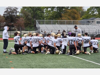 River Dell Golden Hawks Freshman Football Team Posts Fourth Consecutive Shutout in Emphatic Victory Over Teaneck