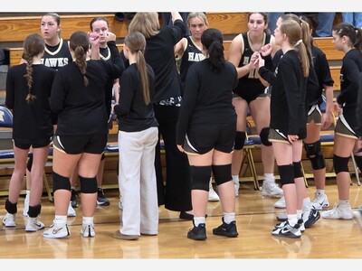 River Dell Varsity Girls Basketball Team battles to the end in Bergen County Tournament loss to Saddle River Day
