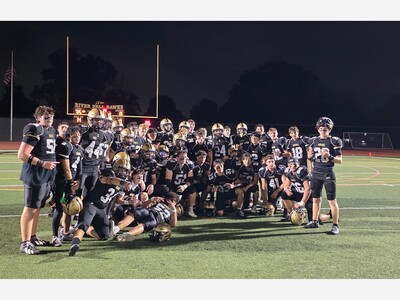 River Dell Golden Hawks Varsity Football Team fires on all cylinders in victory over Fair Lawn